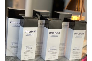 Milbon smooth- coarse/fine/medium hair shampoo 200ml $280.   Treatment 200g $360